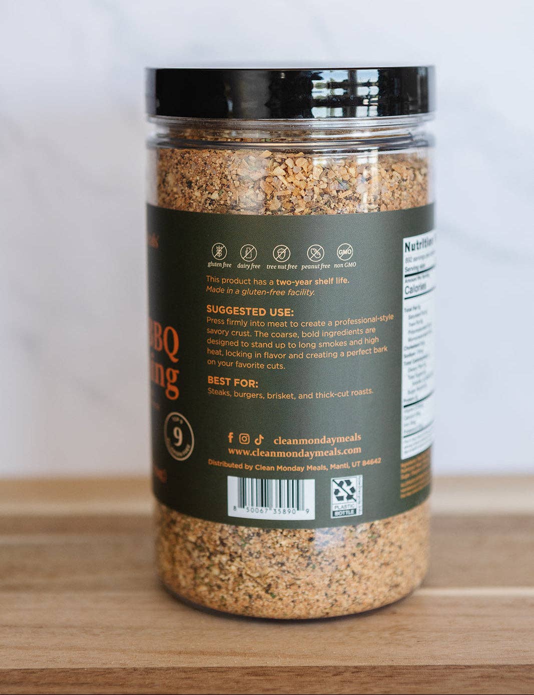 Grit & Grind BBQ Seasoning | Clean Monday Meals