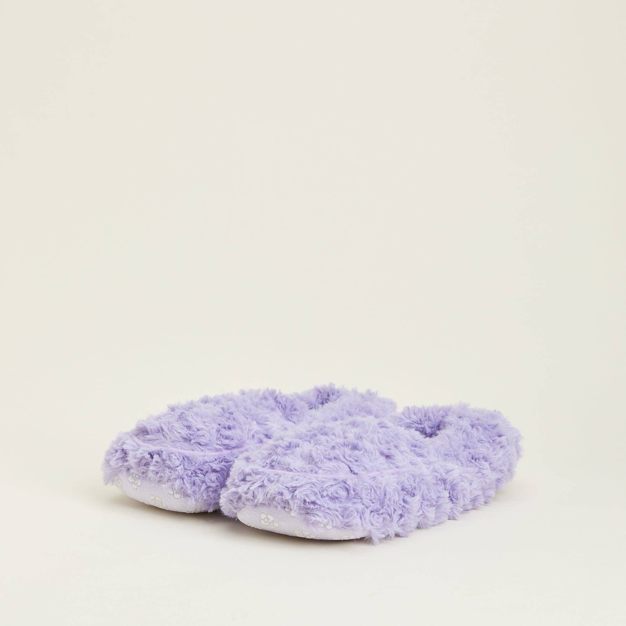 Curly Purple Slippers | Warmies