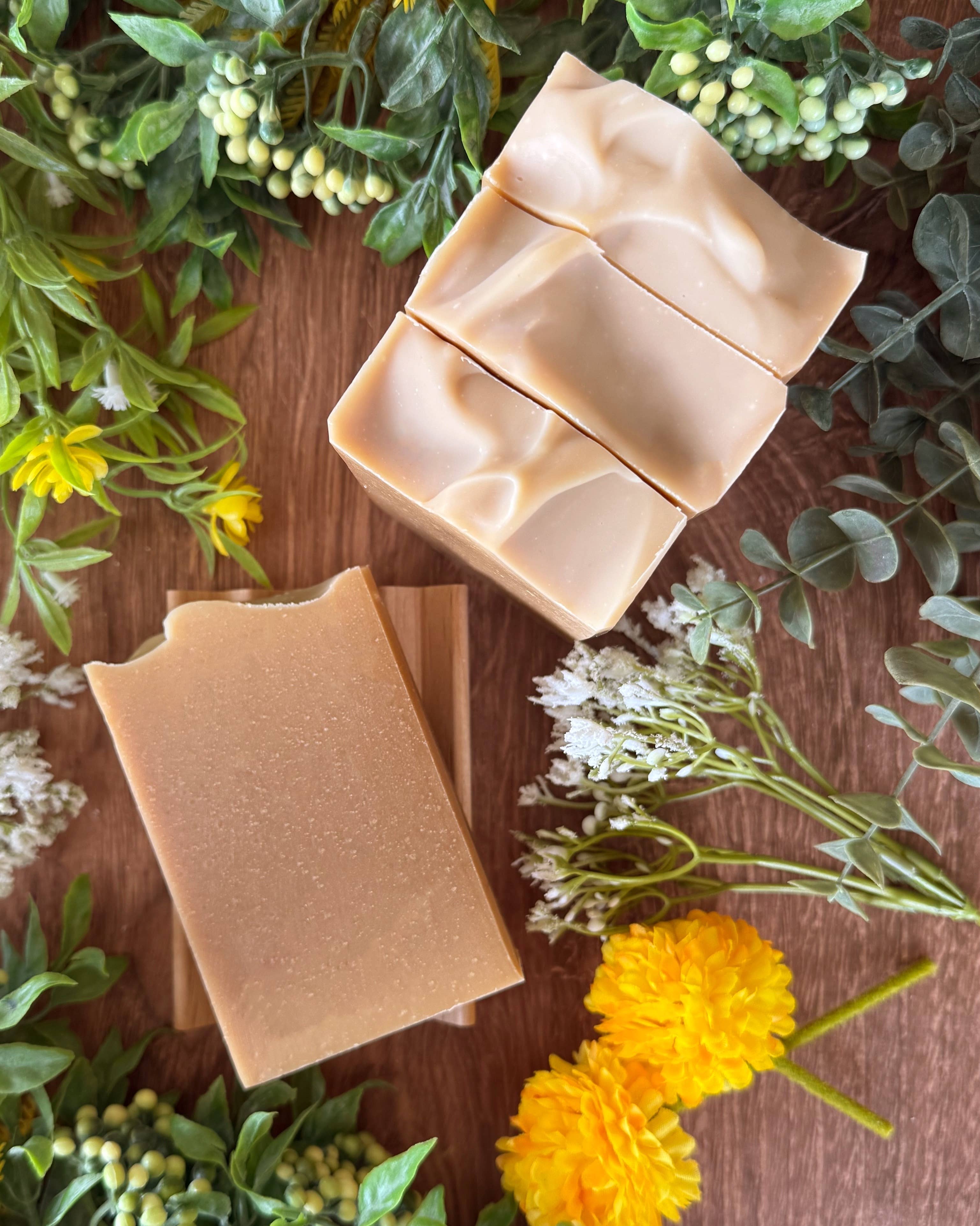 Tallow, Milk + Honey – Unscented Boxed Soap Bar | Ashley Marie