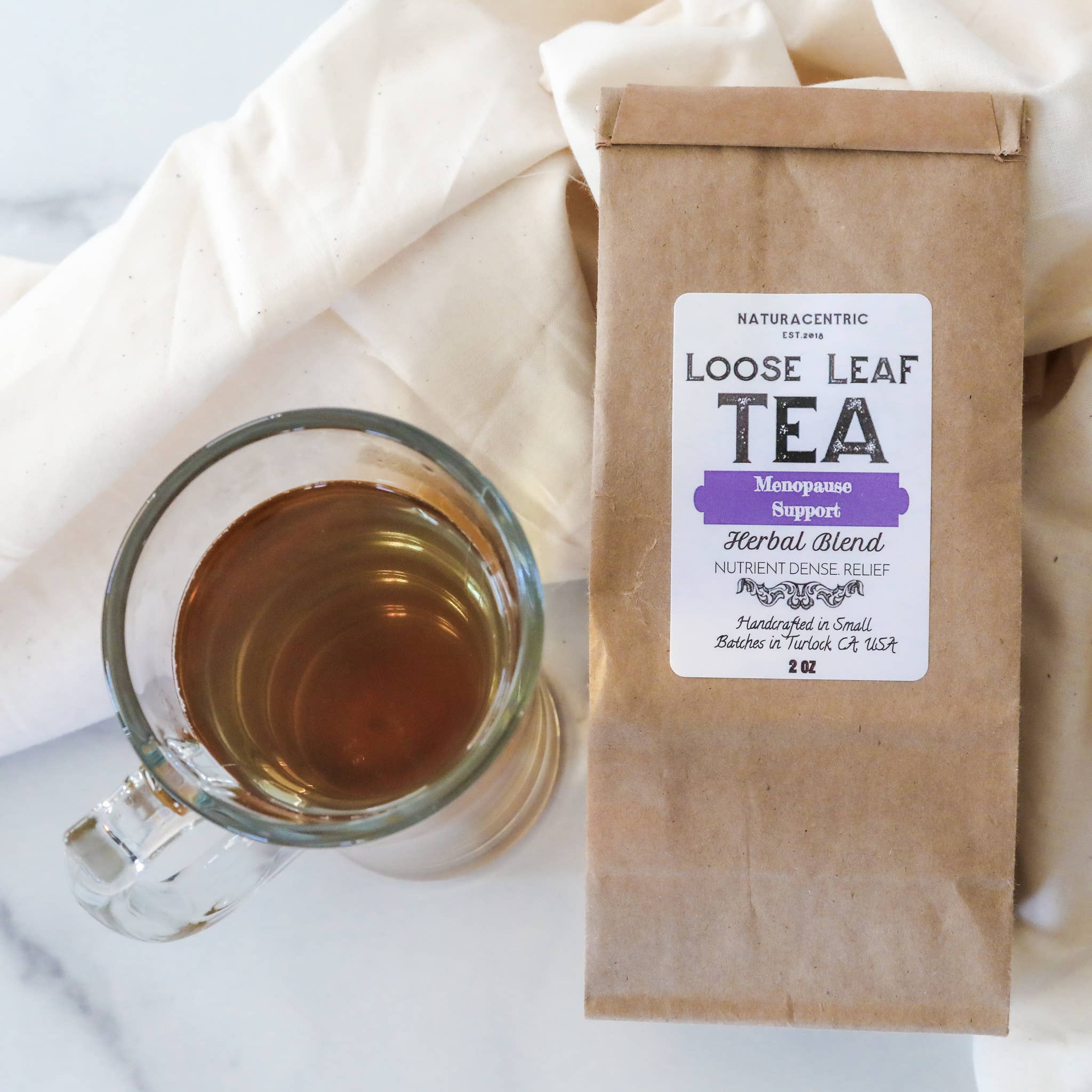 Menopause Support Loose Leaf Tea | Naturacentric