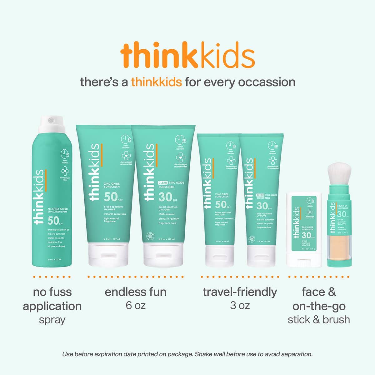 Kids Brush-On Sun Shield SPF 30 | ThinkSun