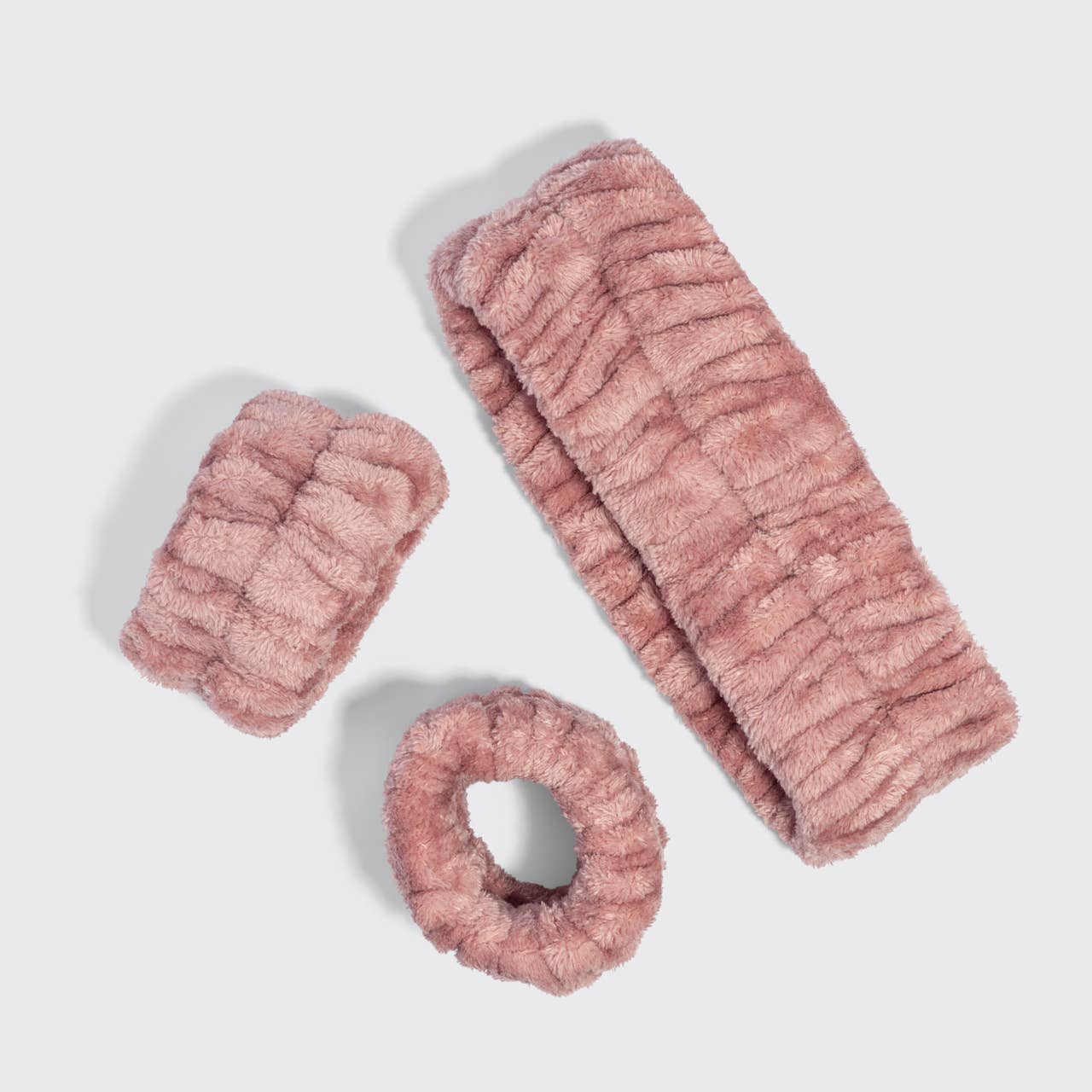Spa Headband and Wristlets 3pc Set - Terracotta | KITSCH