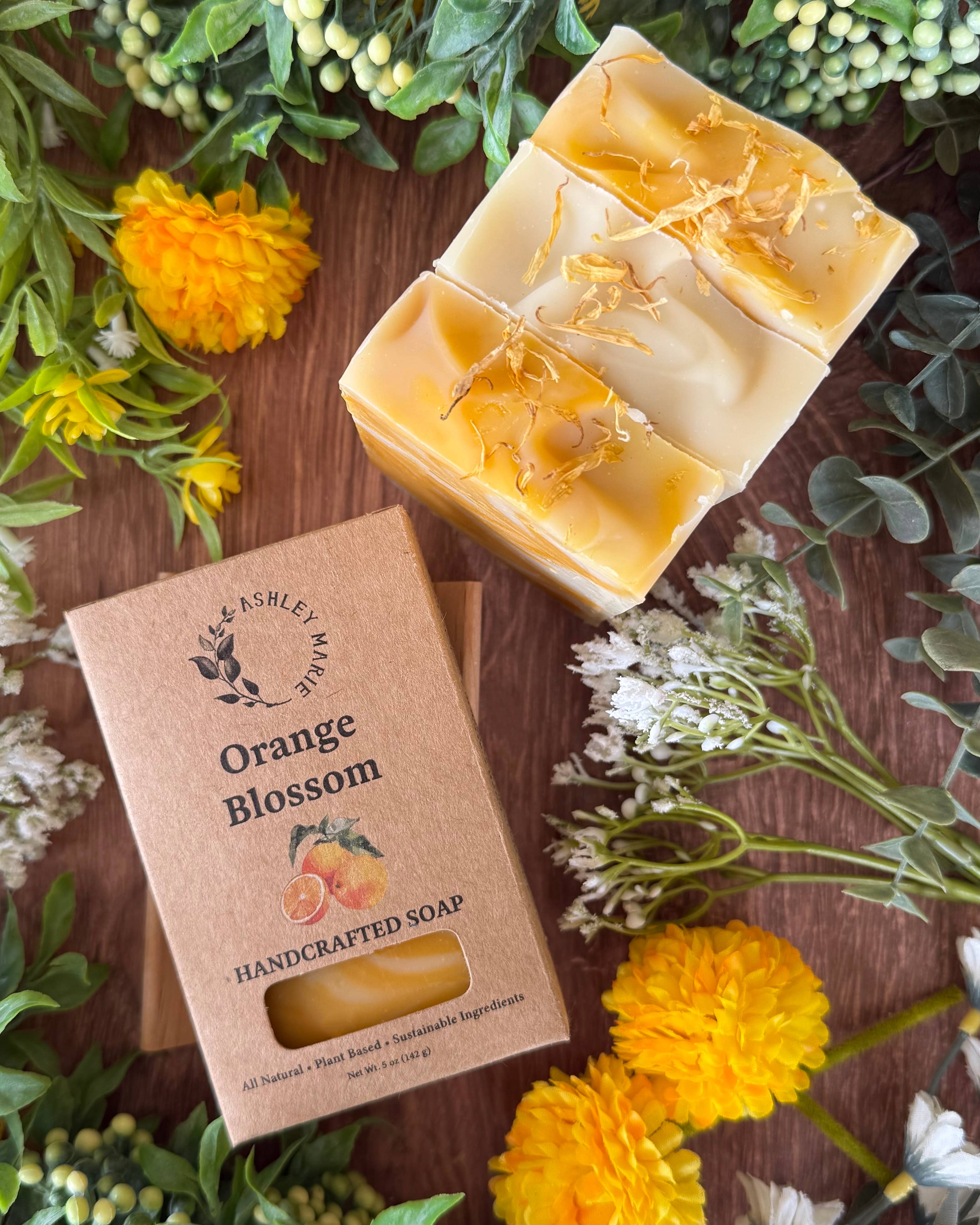 Orange Blossom Soap– Boxed Soap Bar | Ashley Marie
