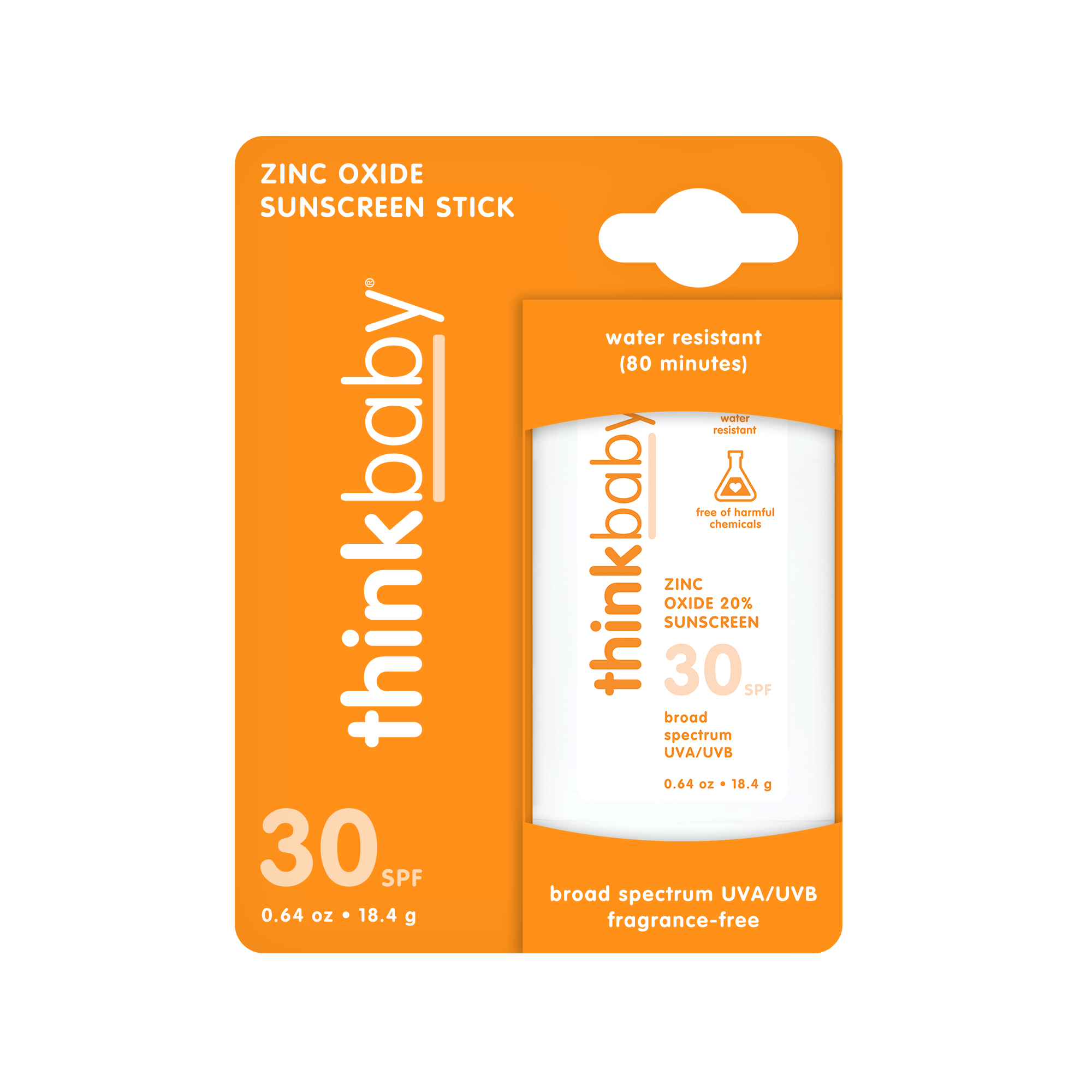 Baby SPF 30 Face & Body Sunscreen Stick | ThinkSun