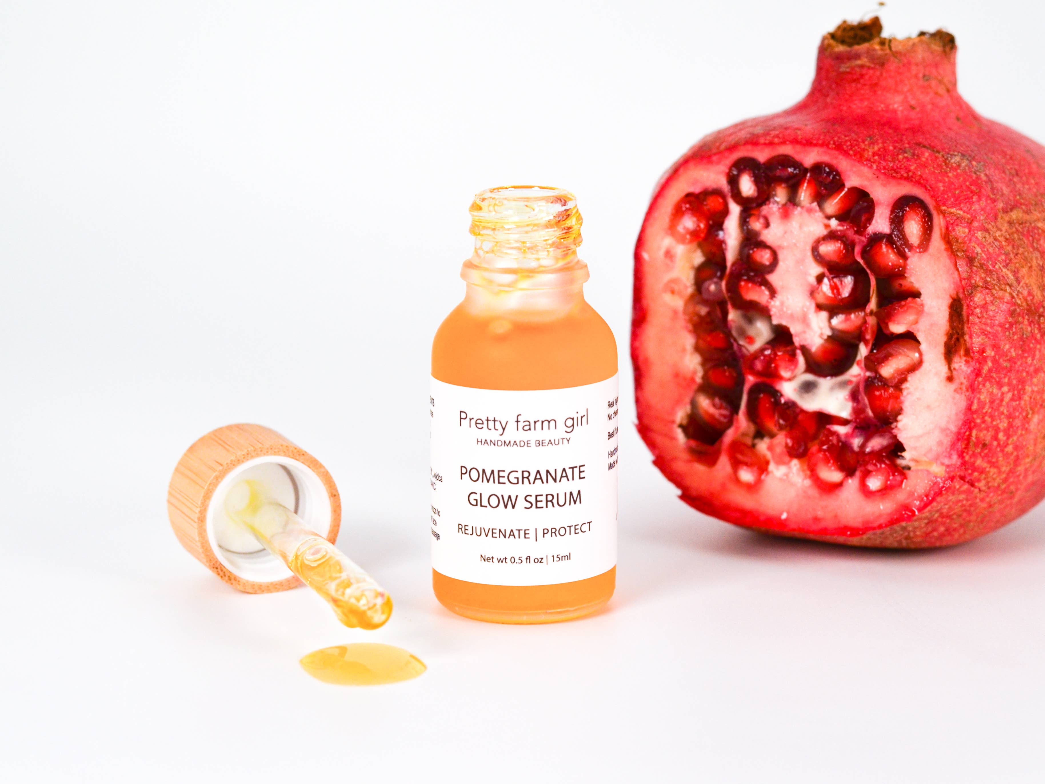 Pomegranate | Raspberry | Repair Face Serum | Pretty Farm Girl