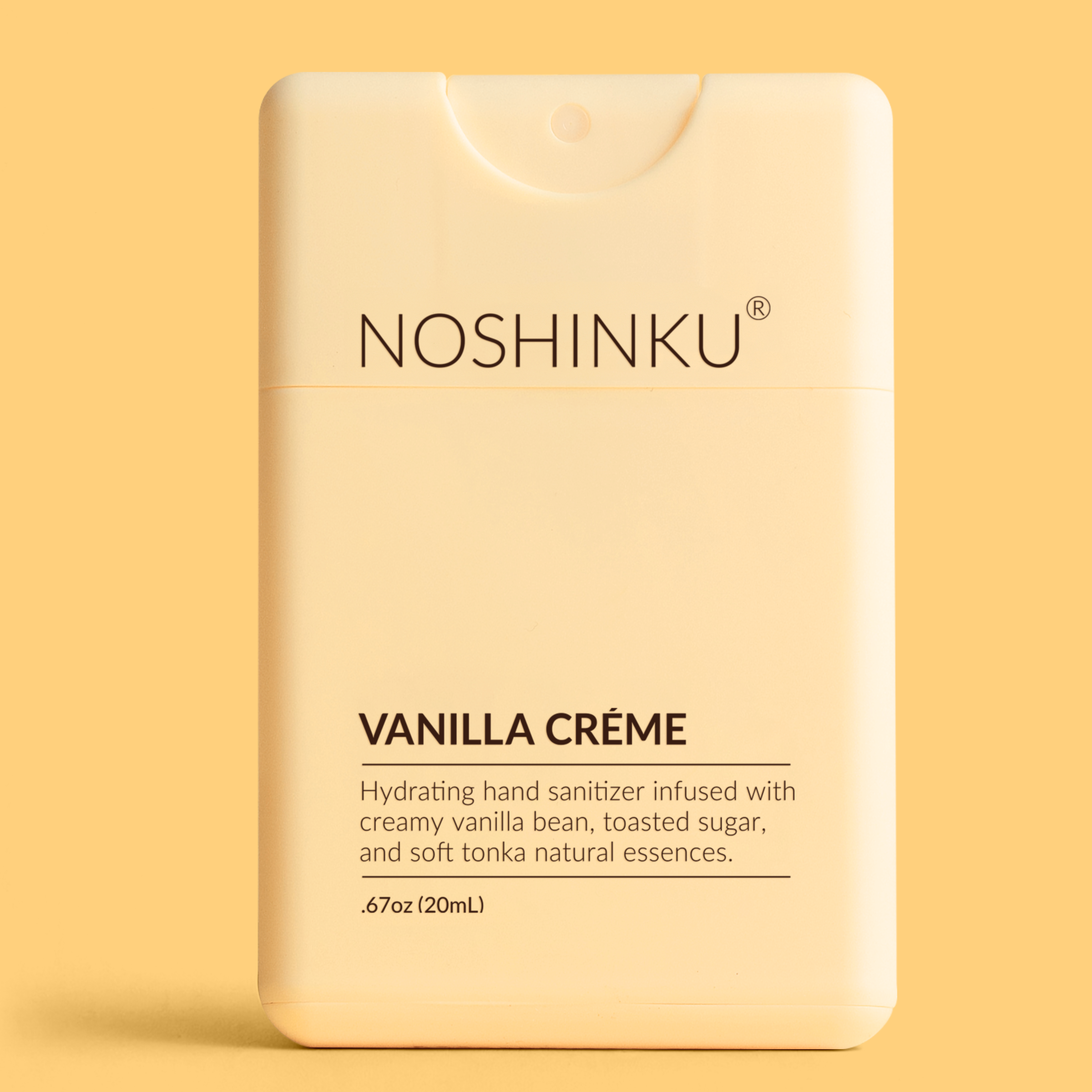 Vanilla Créme Hydrating Hand Sanitizer Spray | Noshinku
