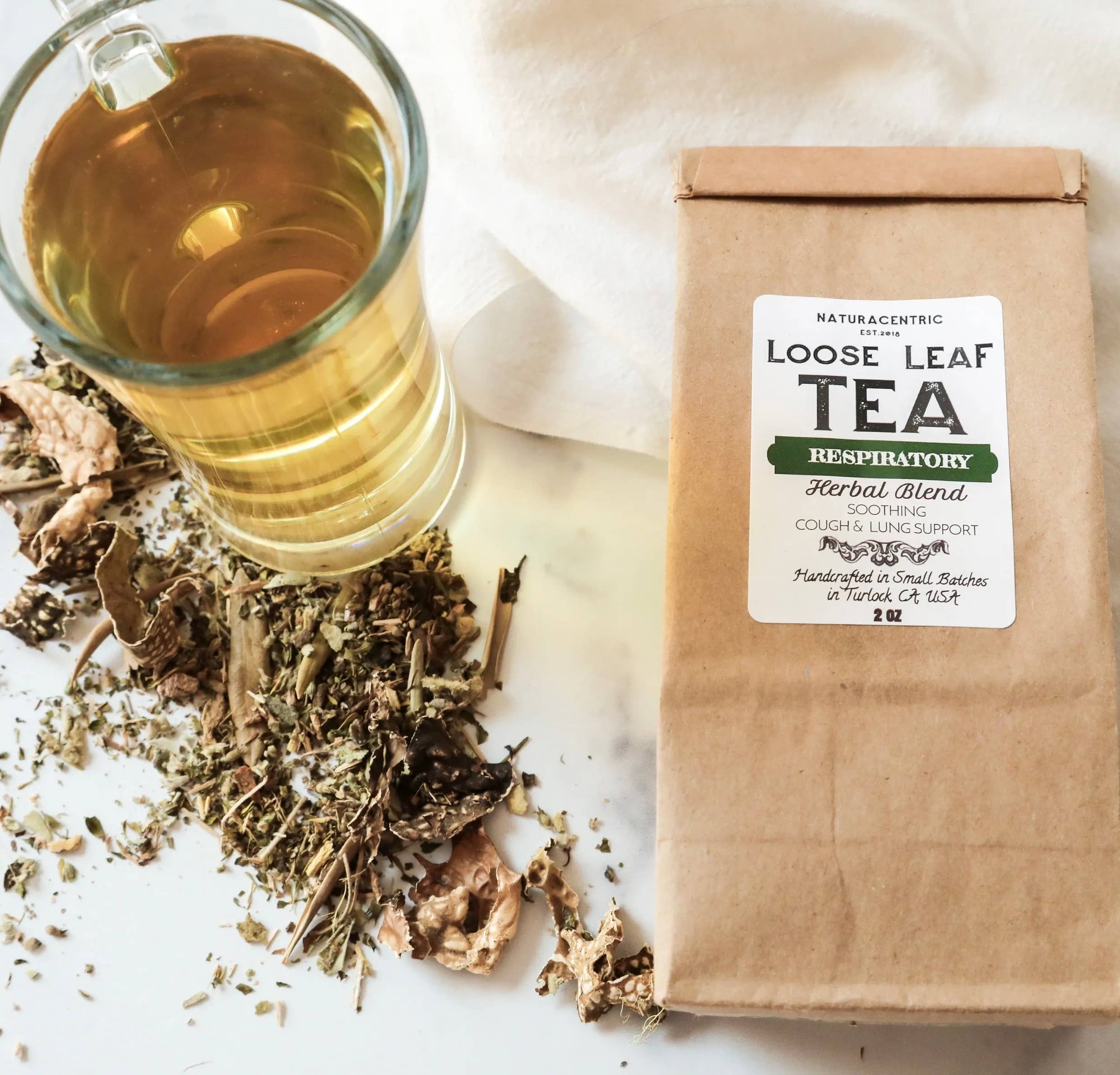 Respiratory Support Loose Leaf Tea | Naturacentric