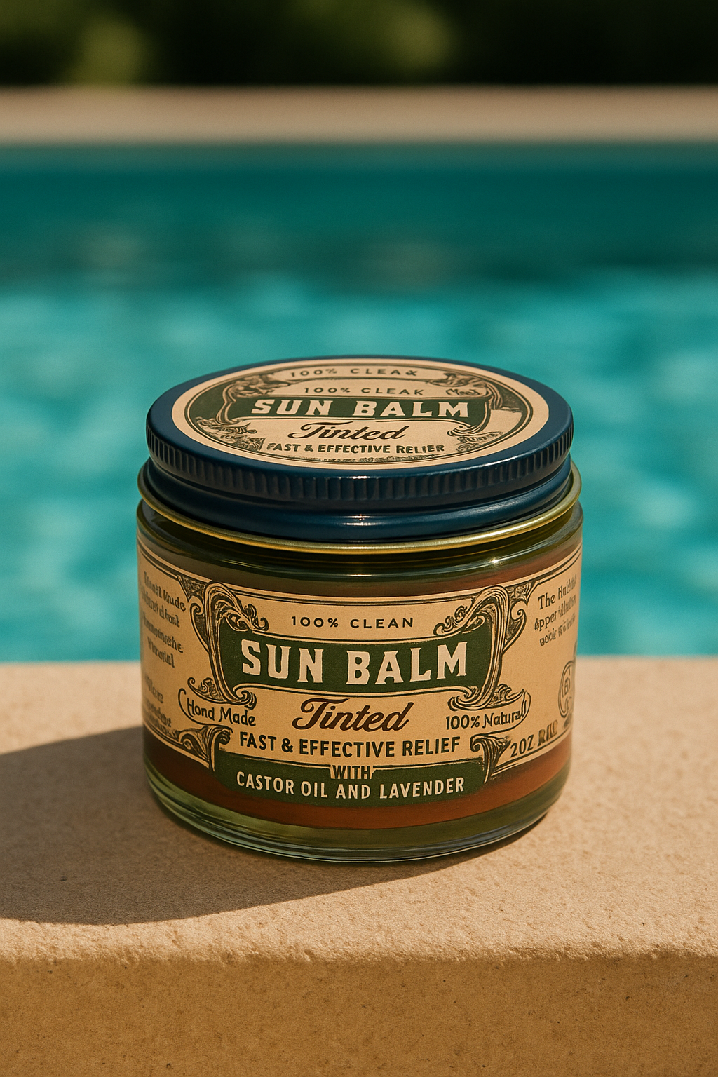 Sun Balm Tinted Tallow Lavender Sunscreen | Roots and Leaves