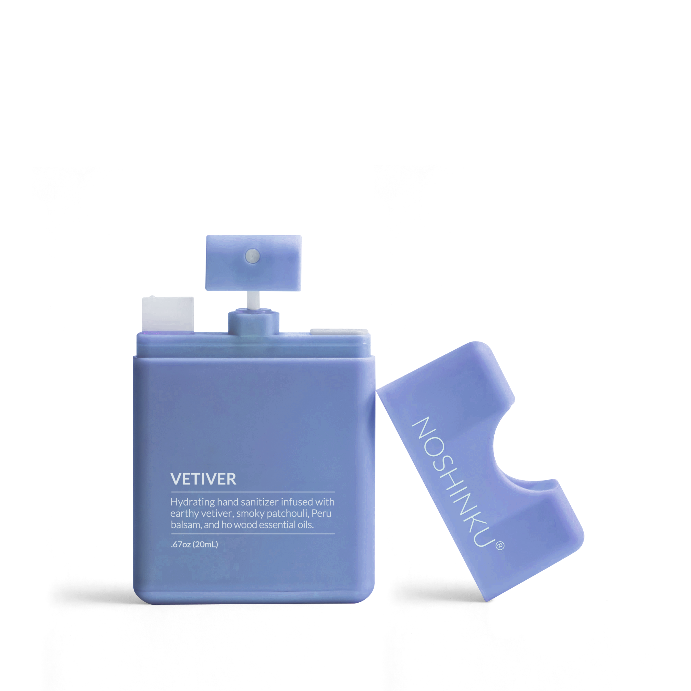 Vetiver Patchouli Hydrating Pocket Hand Sanitizer | Noshinku