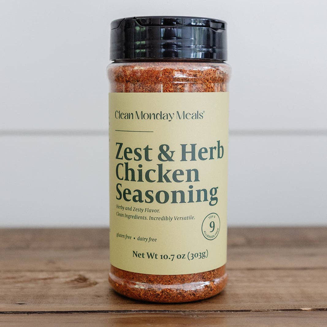 Zest & Herb Chicken Seasoning | Clean Monday Meals
