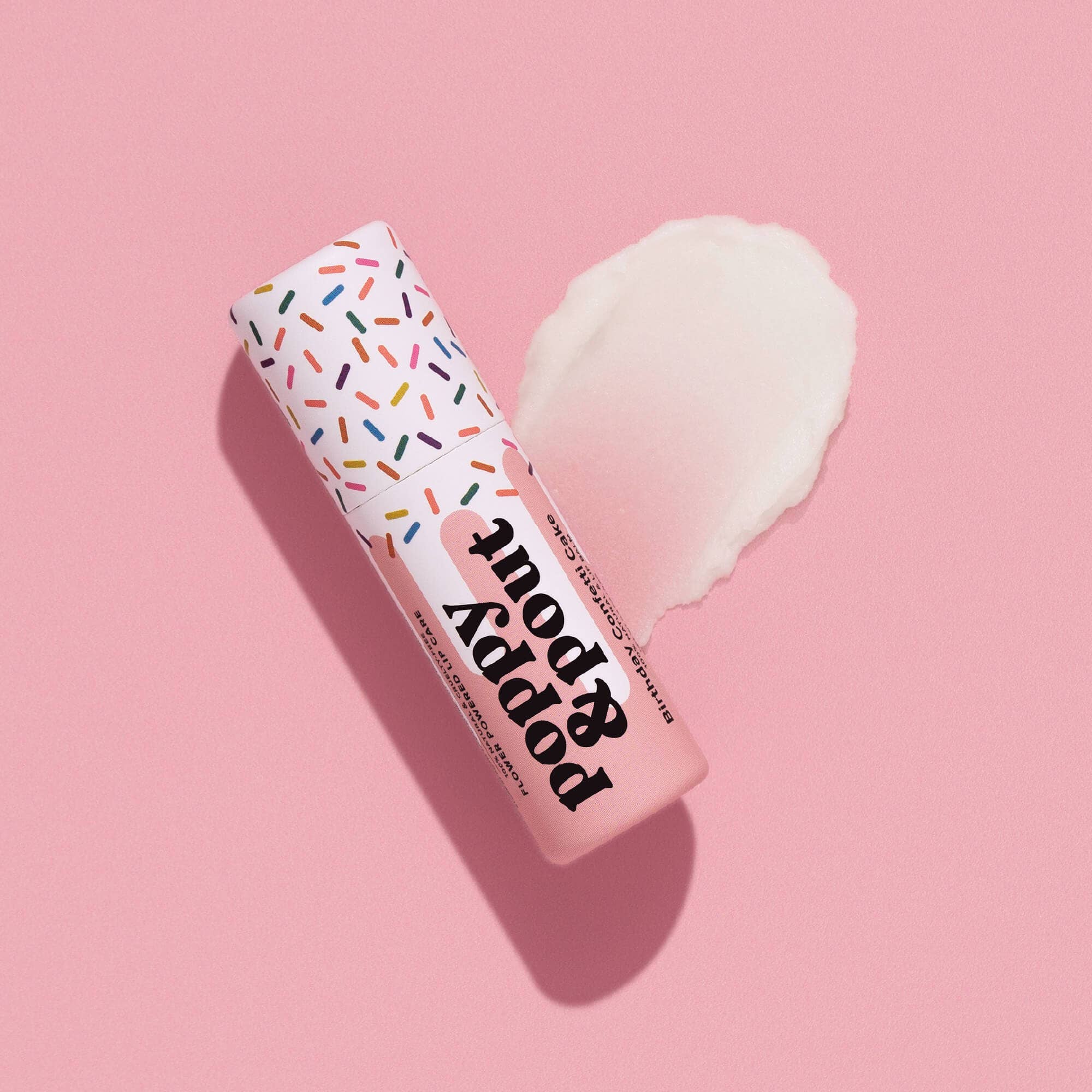 Lip Balm, Birthday Confetti Cake, Pink | Poppy & Pout