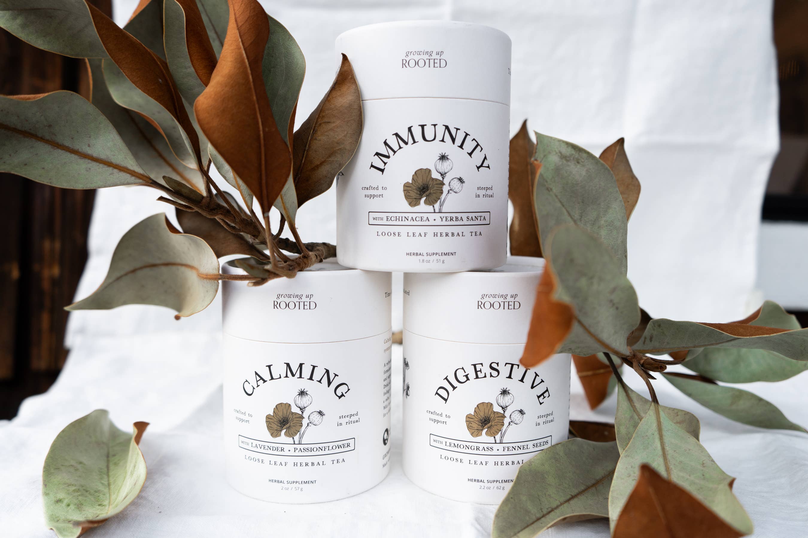 Digestive Blend Loose Leaf Herbal Tea | Gut Health & Comfort | Growing Up Rooted