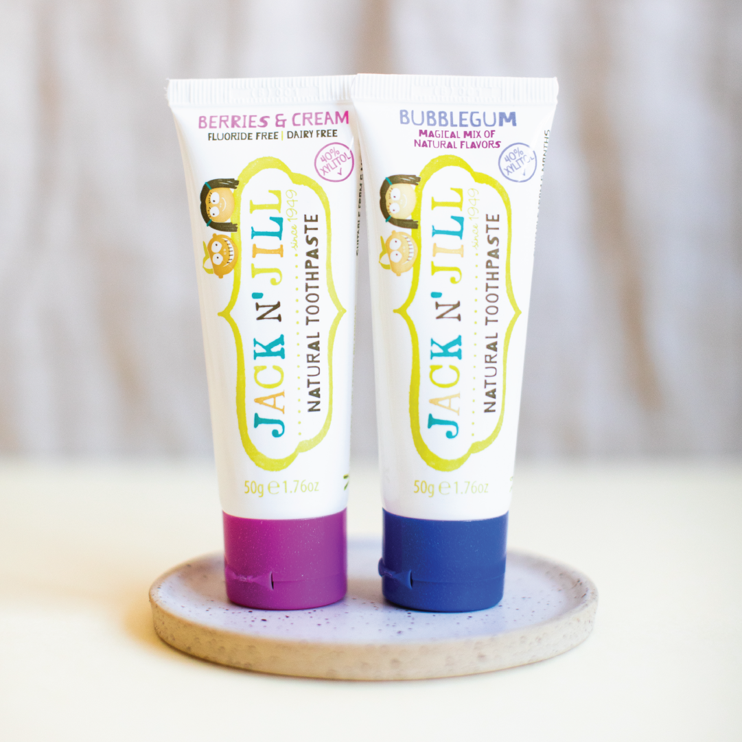 Natural Certified Kids Toothpaste Bubblegum | Jack N' Jill Kids