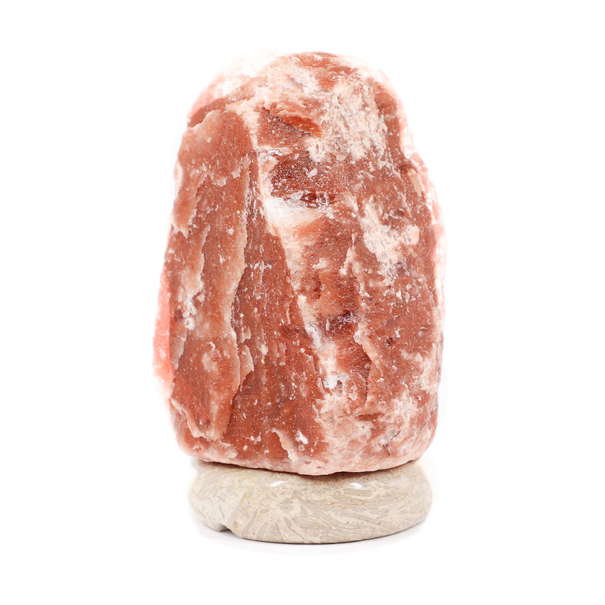 Natural Dark Red Himalayan Salt Lamp: 6-8 Lb w Tavera Base | Himalayan Secrets