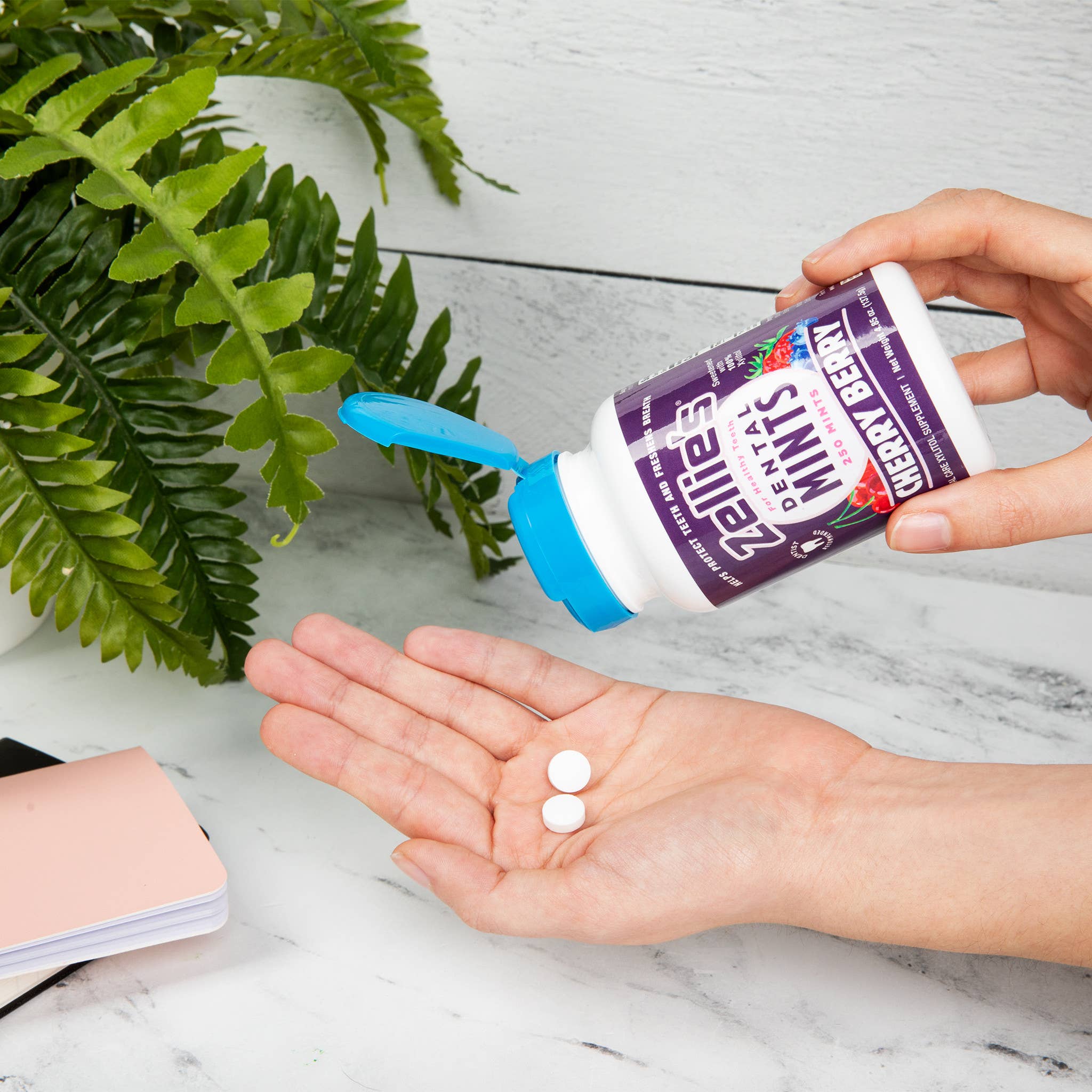 Zellie's Xylitol Dental Mints - Cherry Berry | Zellies