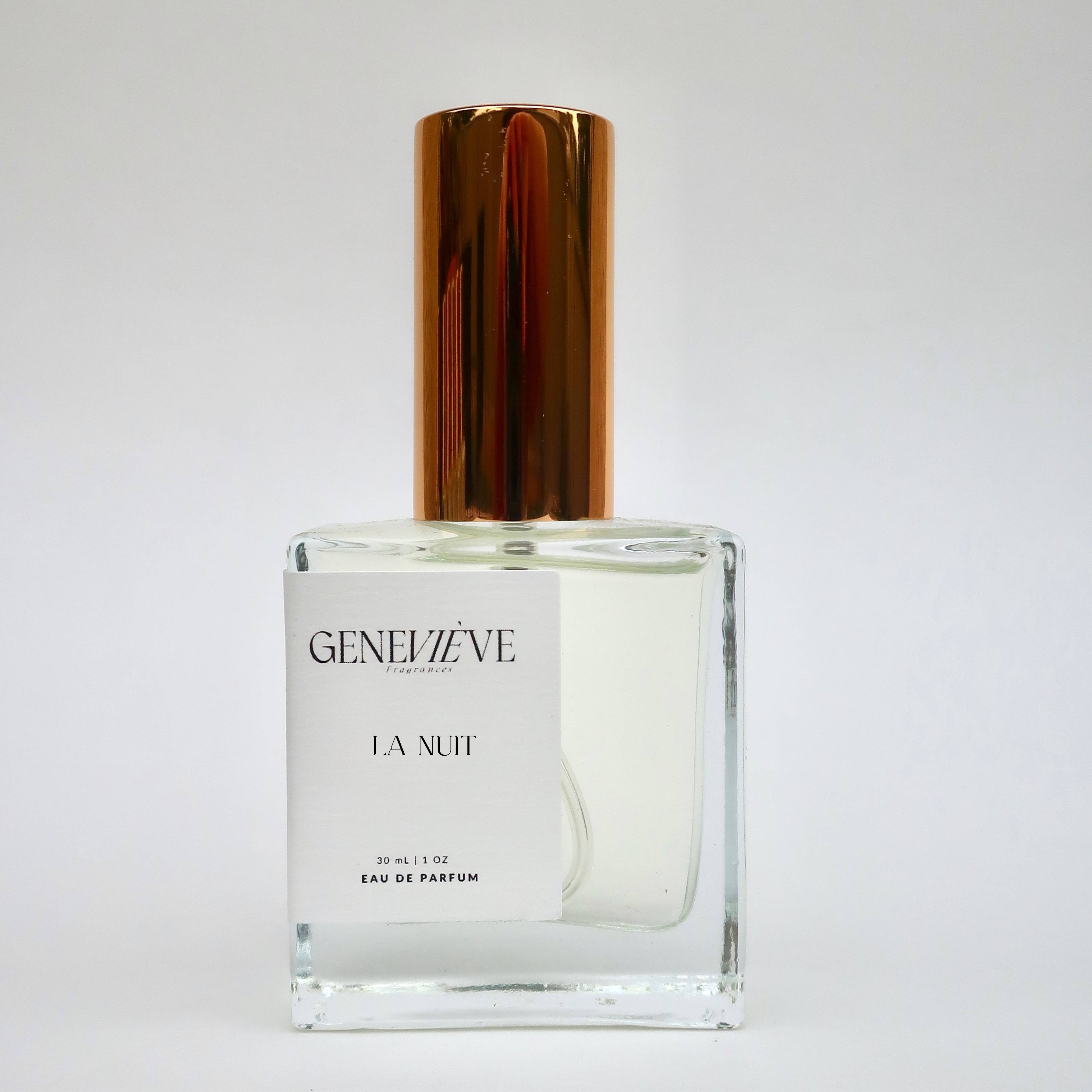 La Nuit Eau de Parfum | Santal + Cardamom | Genevieve