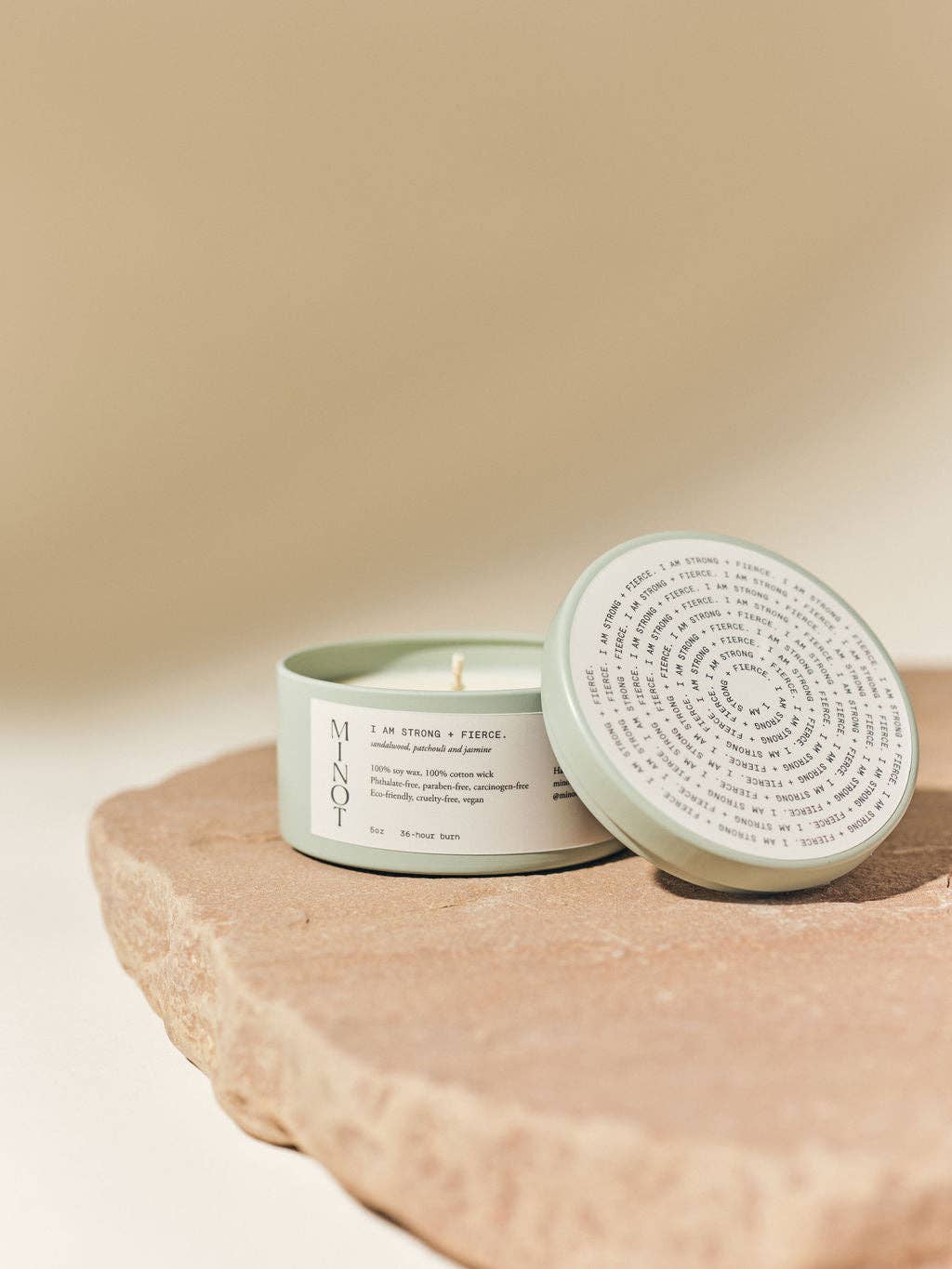 I am STRONG + FIERCE Candle | Minot
