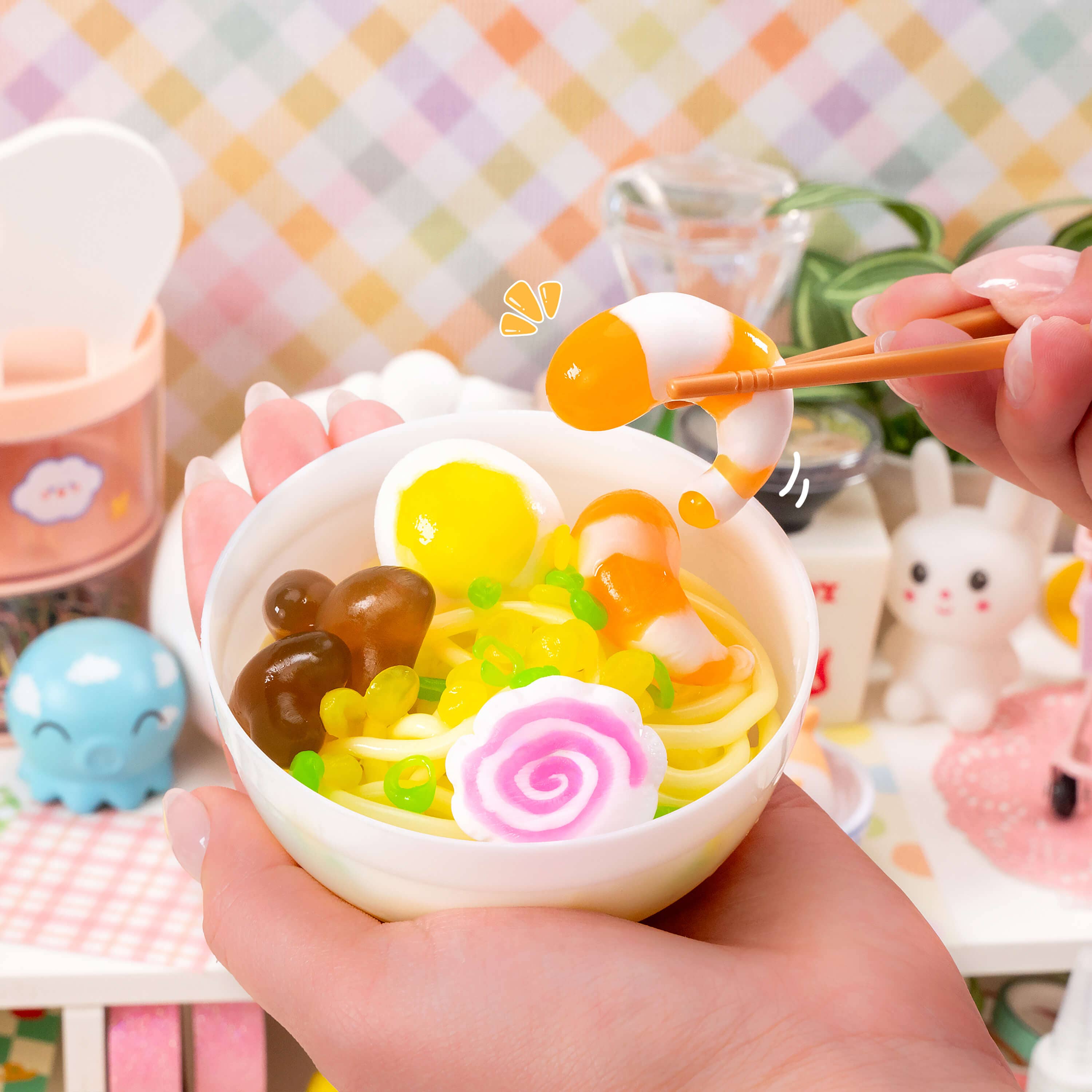 Instant Ramen Noodles Slime Science Kit | Kawaii Slime