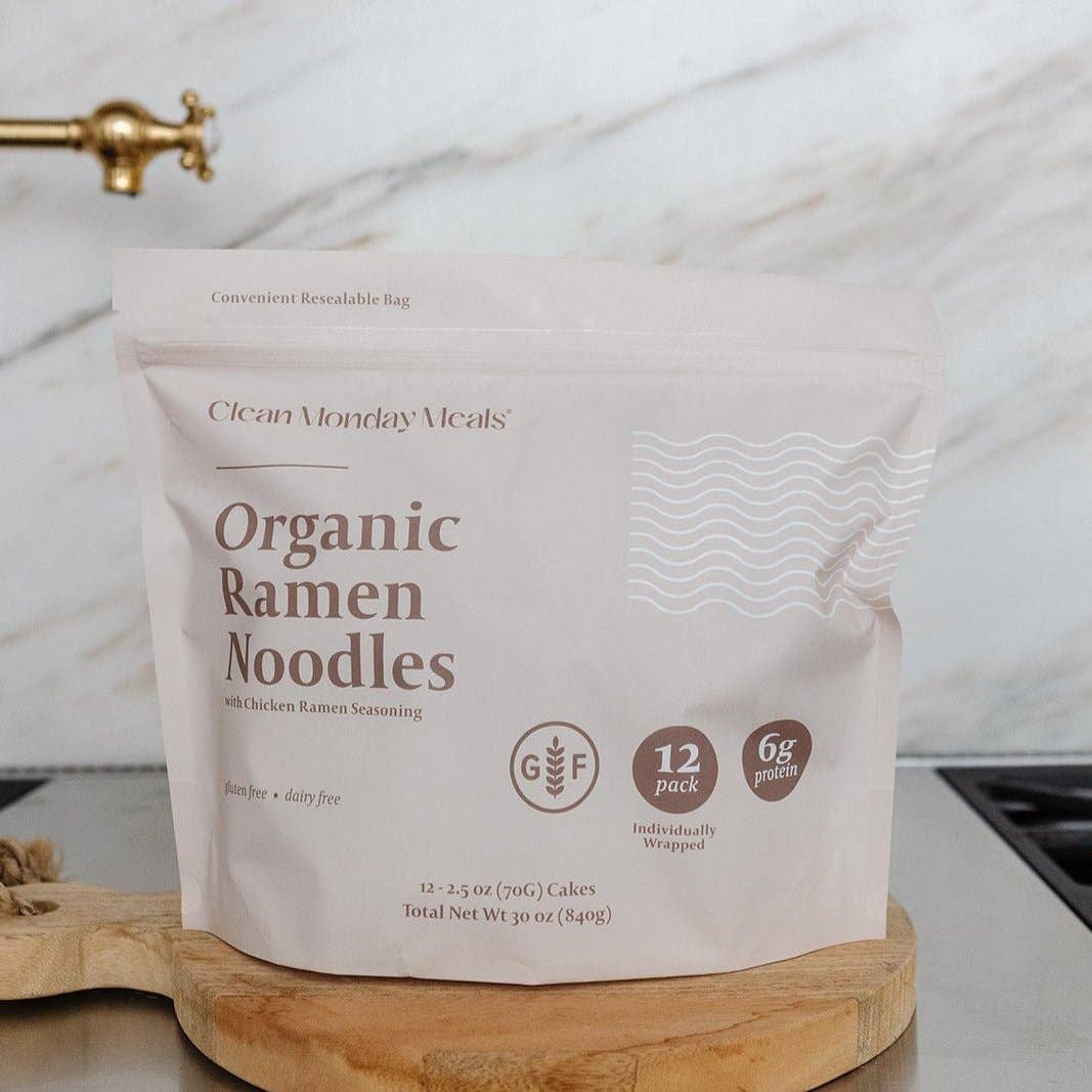 Organic Ramen Noodles | Clean Monday Meals