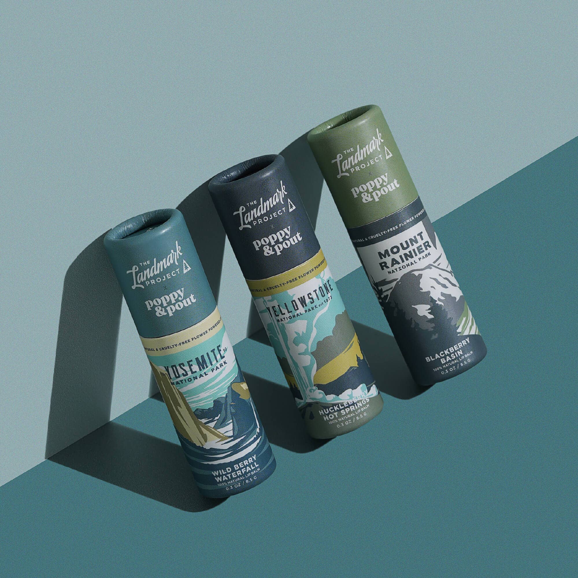 The Landmark Project, Lip Balm Trio, Mountain | Poppy and Pout