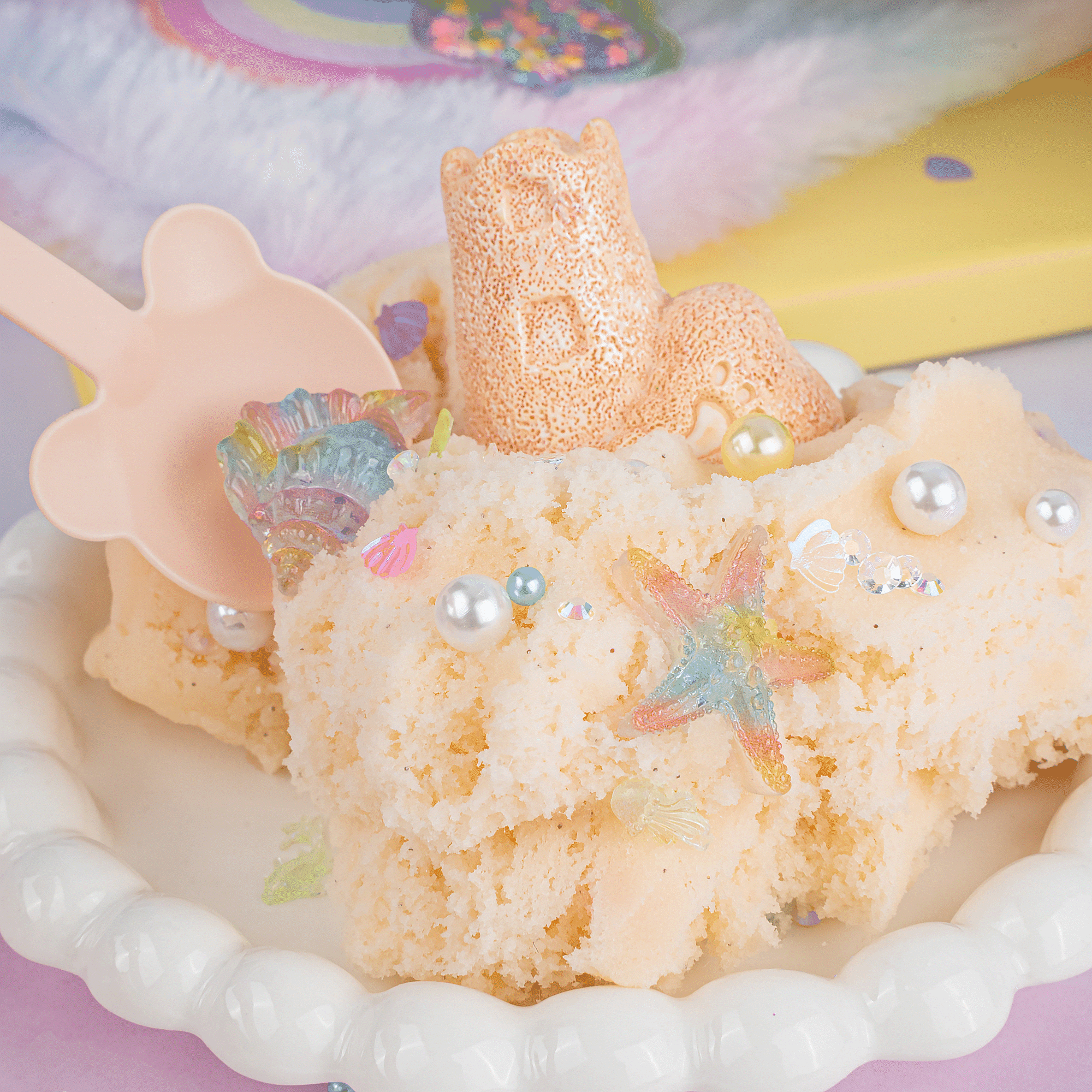 Sandcastle Cove Signature Dome™ Slime | Kawaii Slime