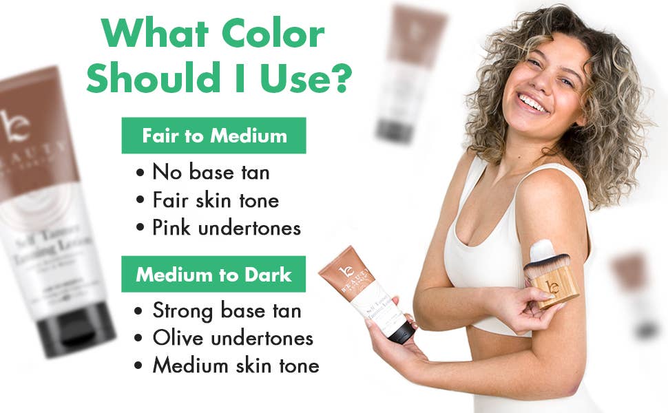 Self Tanner Body Lotion 7.5oz | Beauty By Earth
