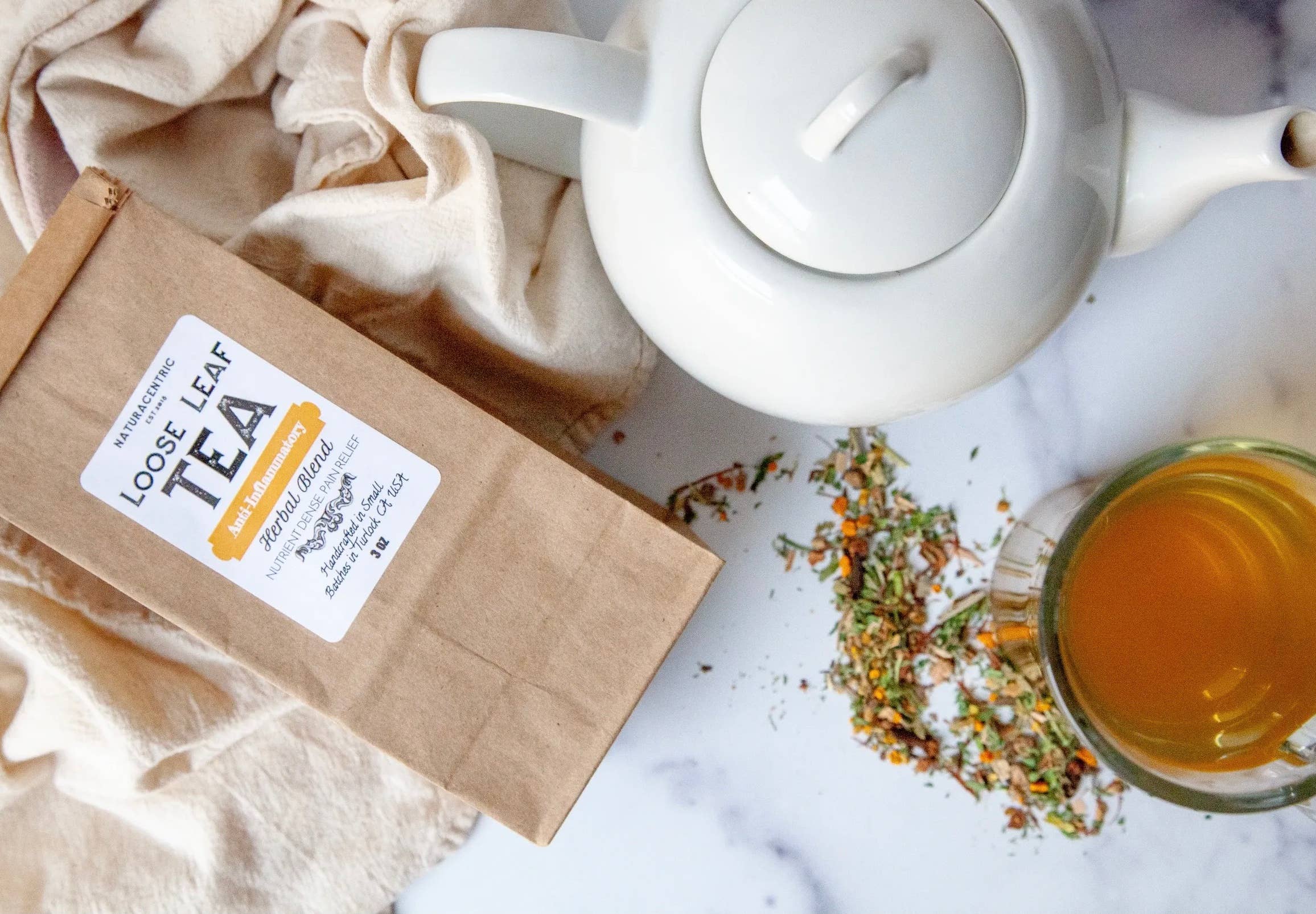 Anti-Inflammatory Loose Leaf Tea | Naturacentric
