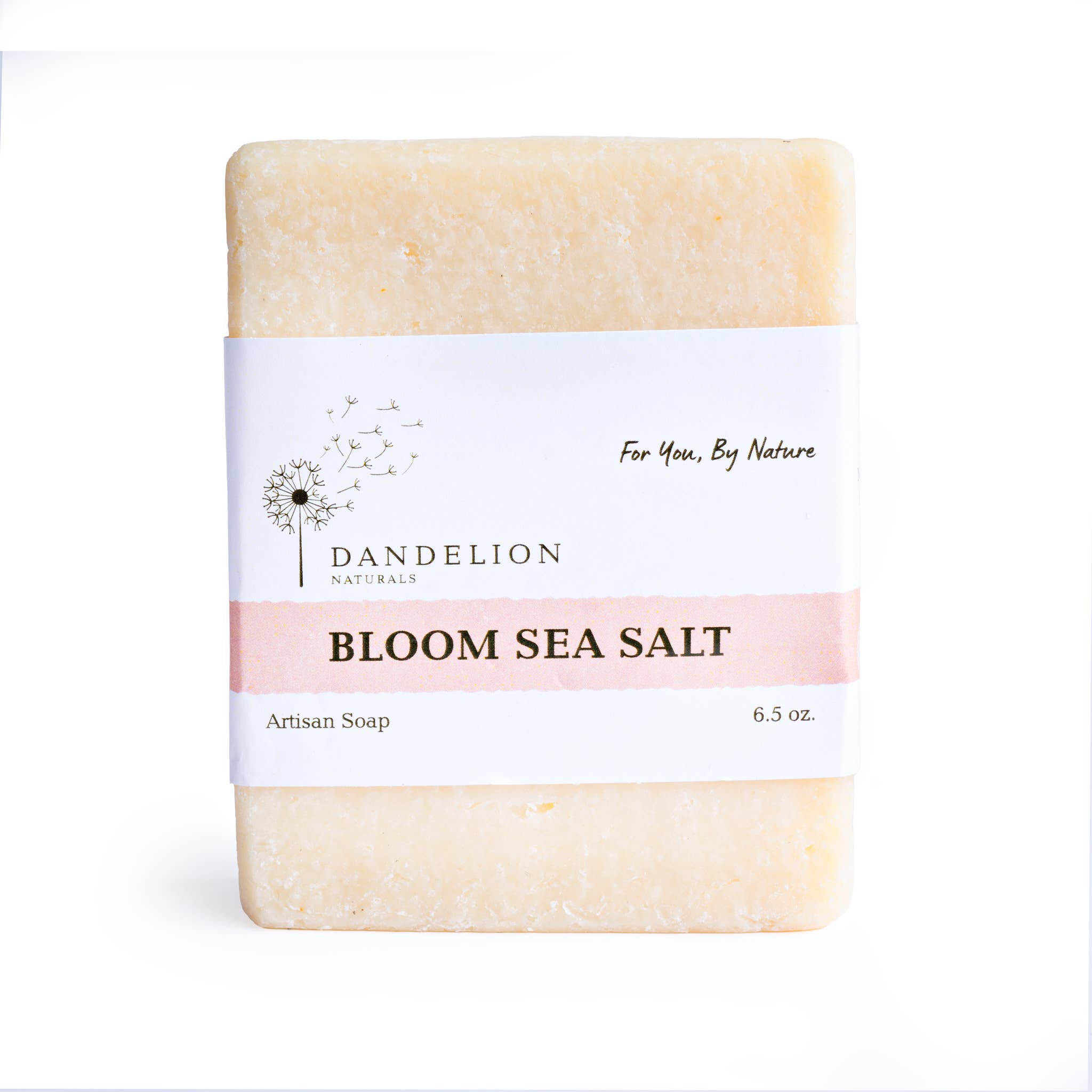 Bloom Sea Salt Bar Soap | Dandelion Naturals
