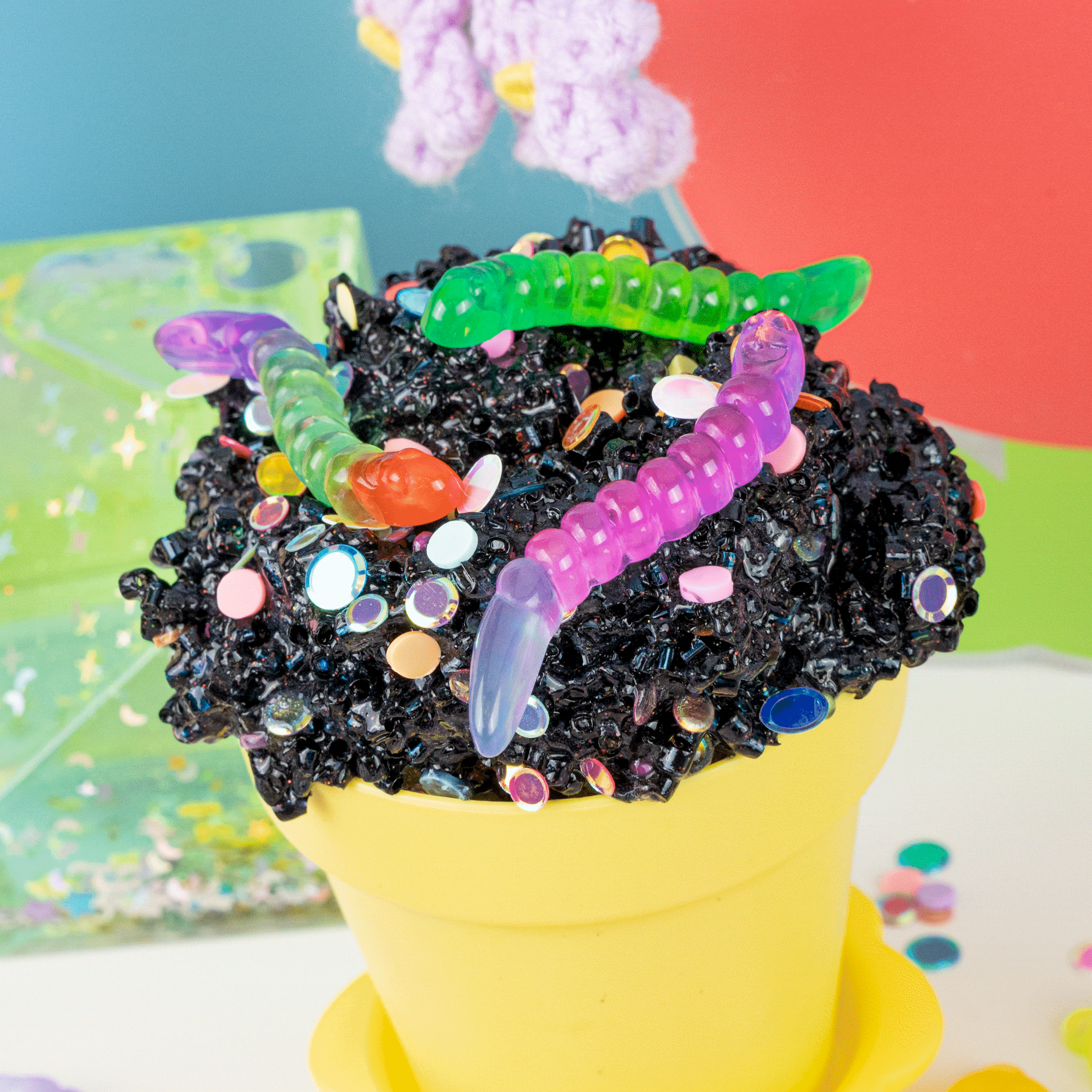 Dirt Cup Parfait Crunchy Signature Dome™ Slime | Kawaii Slime