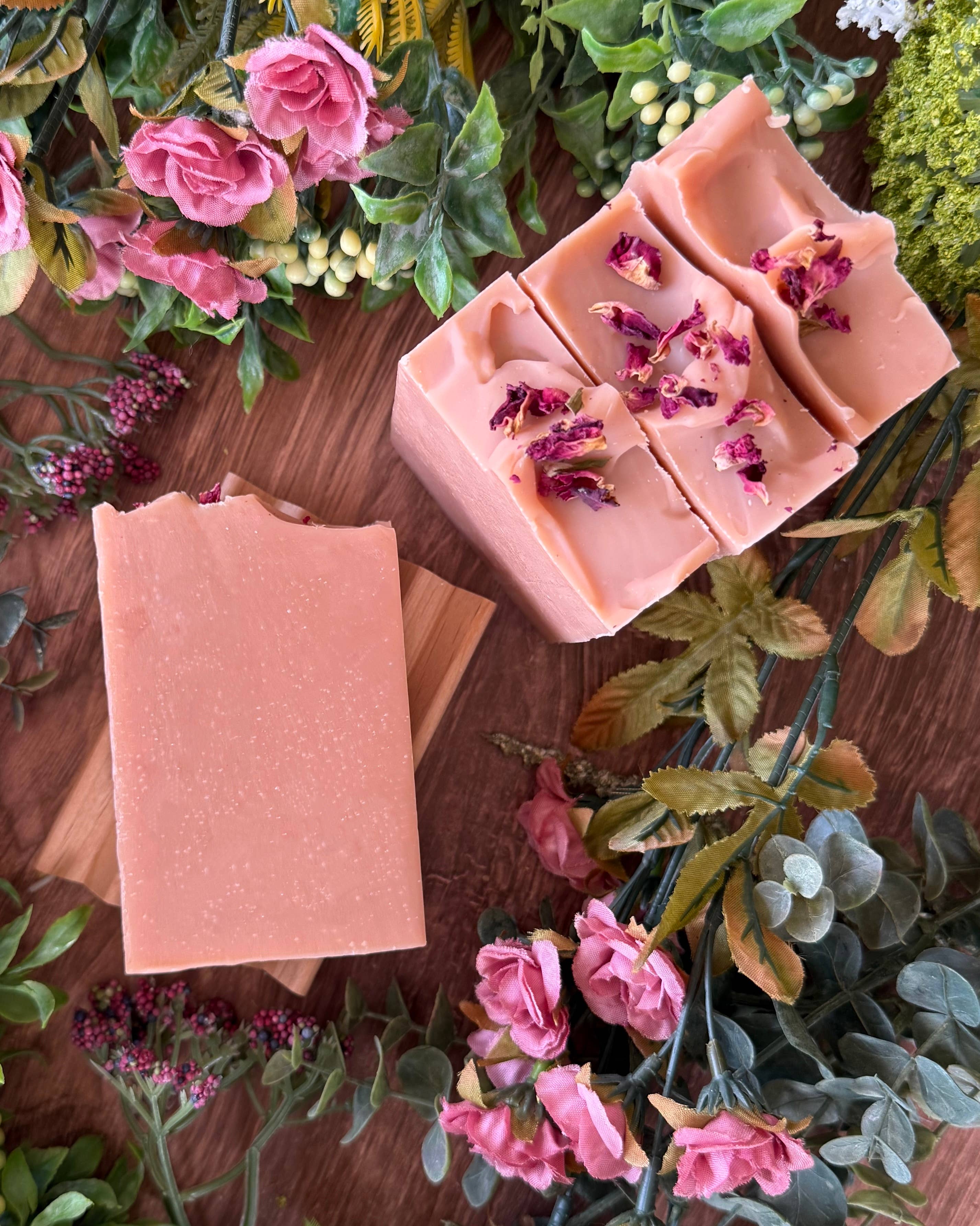 Coconut Rose Soap – Boxed Soap Bar | Ashley Marie