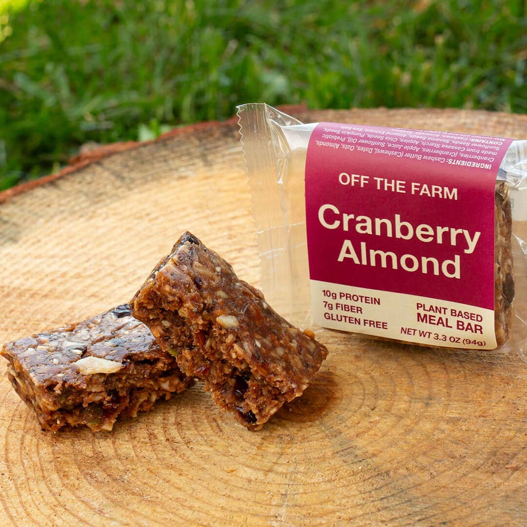 Cranberry Almond Meal Bar | Off the Farm