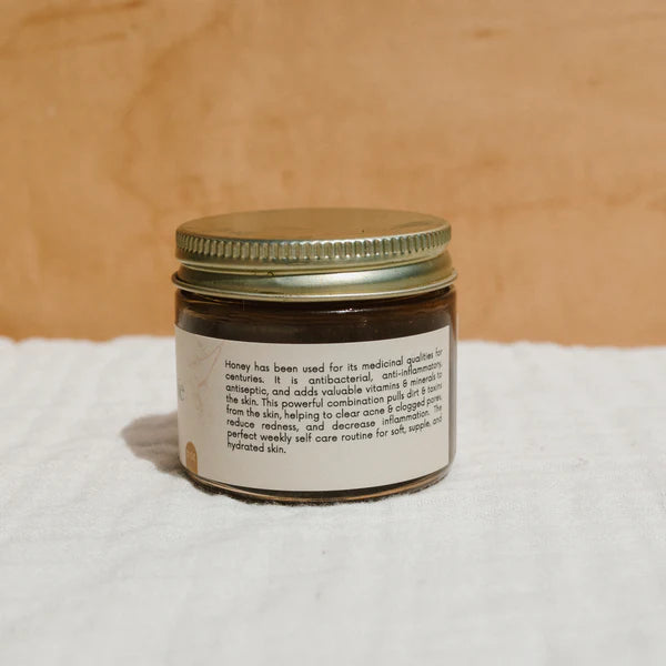 Herbal Infused Raw Honey Mask | Honeybee Hippie