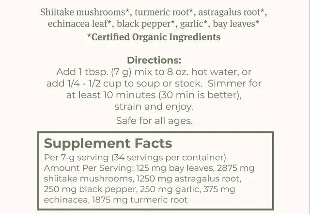 Immunity Soup | Earthley