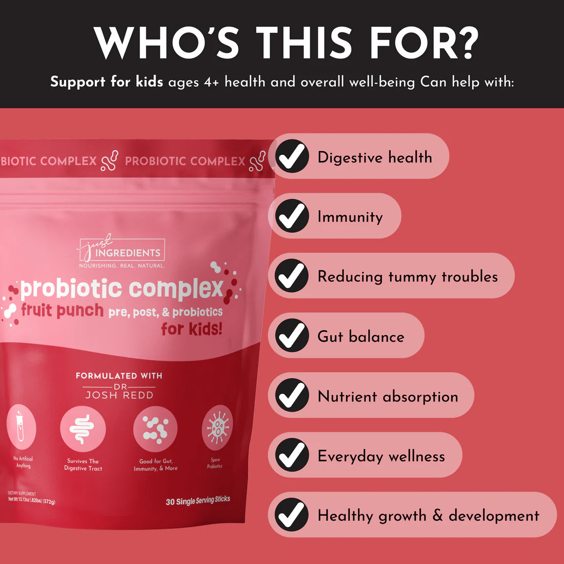 Probiotic Complex for Kids | Just Ingredients