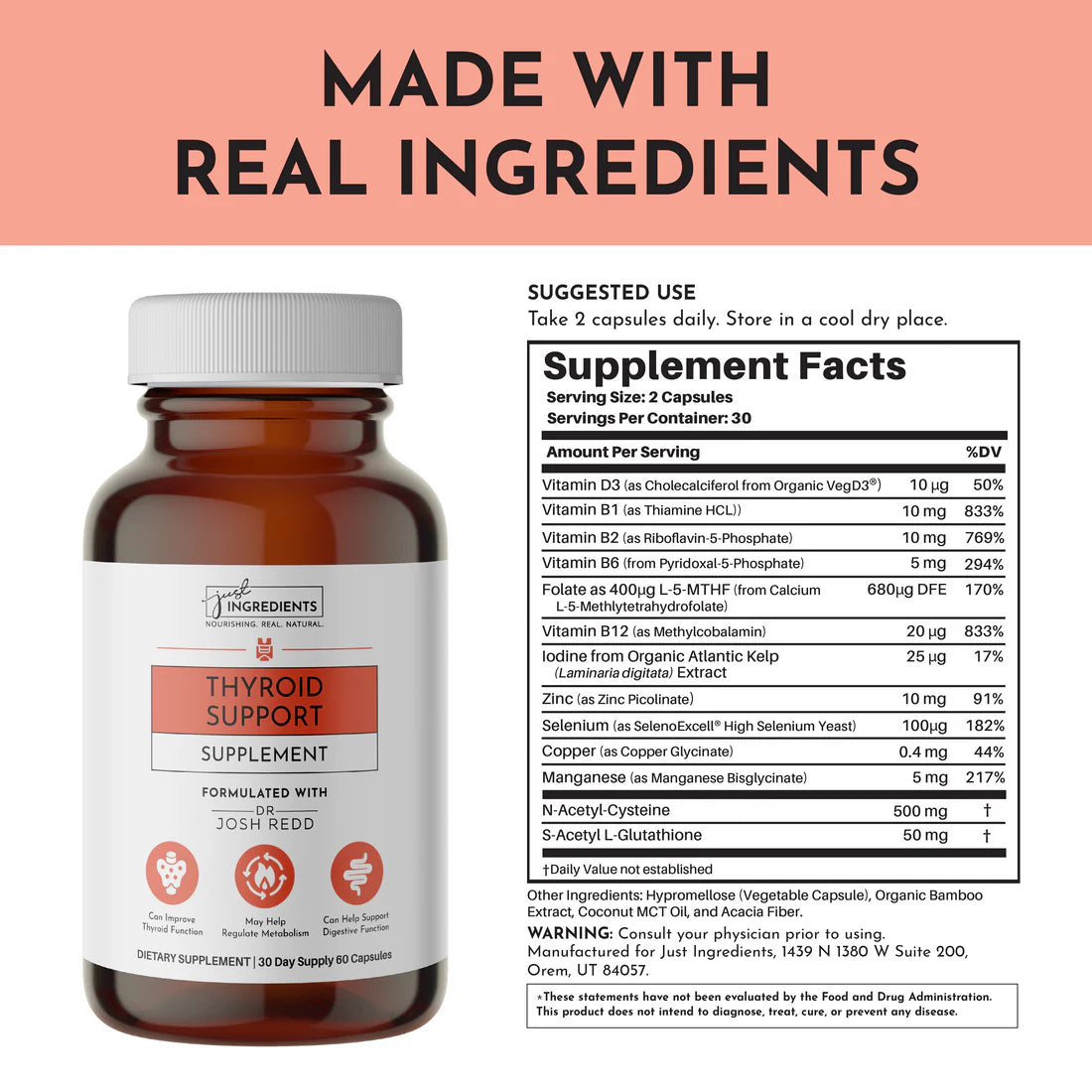 Thyroid Support | Just Ingredients